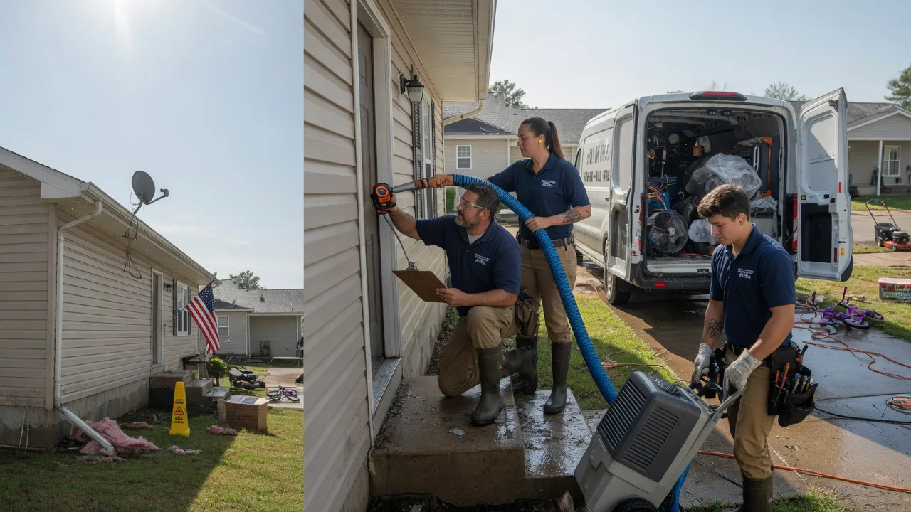 Ceiling Water Damage Restoration in Rosedale, MD near me
